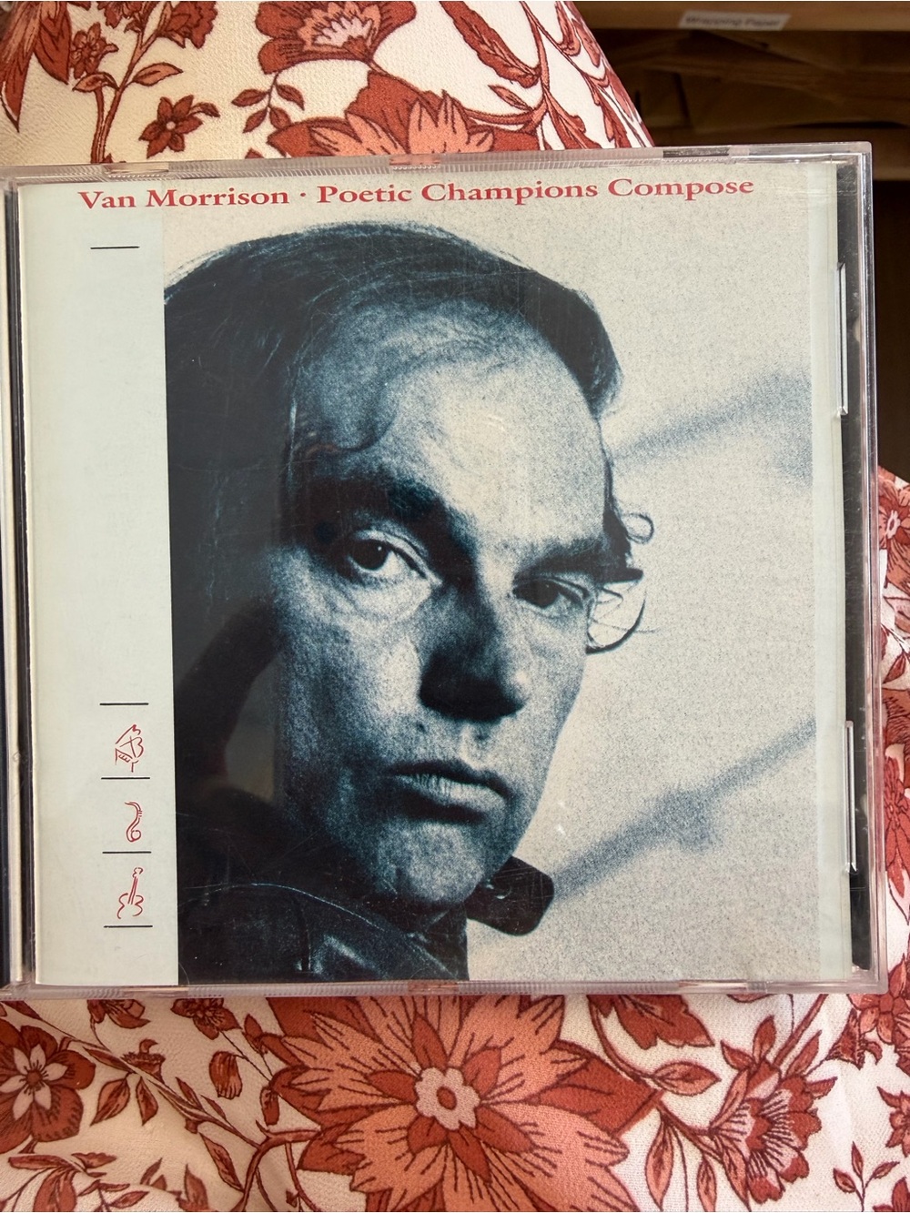 Van Morrison "Poetic Champions Compose" CD - Blue & White Cover